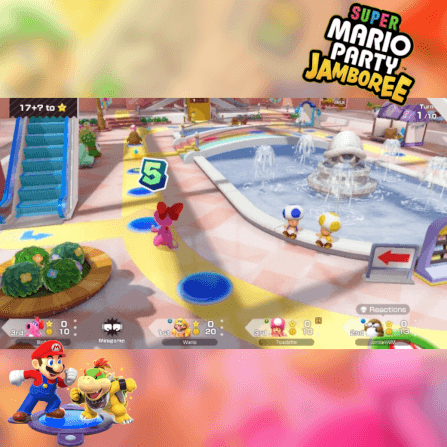 แผ่นเกม Nintendo Switch Game Super Mario Party Jamboree Zone Asia / ภาษาอังกฤษ_3
